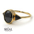 Geometrical Bezel Black Diamond Ring - Trinity No. 37 image 20