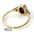 Geometrical Bezel Black Diamond Ring - Trinity No. 37 image 7