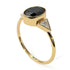 Geometrical Bezel Black Diamond Ring - Trinity No. 31 image 3