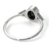 Geometrical Bezel Black Diamond Ring - Trinity No. 33 image 4