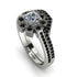 Geometrical Radiant Diamond Bridal Set - Jennifer No. 33 image 1