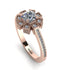 Geometrical Radiant Diamond Engagement Ring - Jennifer No. 2 image 1
