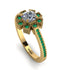 Geometrical Radiant Diamond Engagement Ring - Jennifer No. 16 image 1