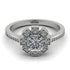 Geometrical Radiant Diamond Engagement Ring - Jennifer No. 3 image 2