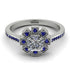Geometrical Radiant Diamond Engagement Ring - Jennifer No. 63 image 2