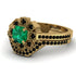 Geometrical Radiant Emerald Bridal Set - Jennifer No. 34 image 3