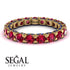 Glamorous Ruby Eternity Ring - Paige No. 70 image 2