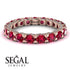 Glamorous Ruby Eternity Ring - Paige No. 11 image 2