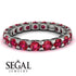 Glamorous Ruby Eternity Ring - Paige No. 42 image 3