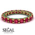 Glamorous Ruby Eternity Ring - Paige No. 25 image 3