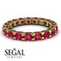 Glamorous Ruby Eternity Ring - Paige No. 40 image 3