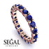 Glamorous Sapphire Eternity Ring - Paige No. 59 image 10