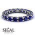 Glamorous Sapphire Eternity Ring - Paige No. 75 image 2