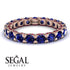Glamorous Sapphire Eternity Ring - Paige No. 59 image 2