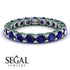 Glamorous Sapphire Eternity Ring - Paige No. 30 image 2