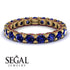 Glamorous Sapphire Eternity Ring - Paige No. 58 image 2