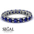 Glamorous Sapphire Eternity Ring - Paige No. 15 image 3