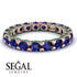 Glamorous Sapphire Eternity Ring - Paige No. 29 image 3