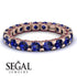 Glamorous Sapphire Eternity Ring - Paige No. 59 image 3