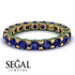 Glamorous Sapphire Eternity Ring - Paige No. 28 image 3