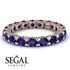 Glamorous Sapphire Eternity Ring - Paige No. 14 image 3
