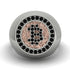 Glamorous Black Diamond Bitcoin Ring - Dominic No. 24 image 2