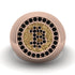 Glamorous Black Diamond Bitcoin Ring - Dominic No. 20 image 2