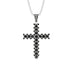 Glamorous Black Diamond Cross Pendant - Raymond No. 9 image 1