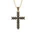 Glamorous Black Diamond Cross Pendant - Raymond No. 7 image 1