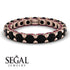 Glamorous Black Diamond Eternity Ring - Paige No. 53 image 2