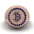 Glamorous Sapphire Bitcoin Ring - Dominic No. 41 image 2