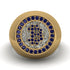 Glamorous Sapphire Bitcoin Ring - Dominic No. 43 image 2