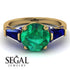 Glamorous Custom Emerald Ring - Harley No. 64 image 3