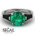 Glamorous Custom Emerald Ring - Harley No. 36 image 3