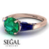 Glamorous Custom Emerald Ring - Harley No. 65 image 10