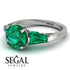 Glamorous Custom Emerald Ring - Harley No. 21 image 10