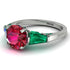 Glamorous Custom Ruby Ring - Harley No. 27 image 1