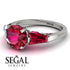 Glamorous Custom Ruby Ring - Harley No. 57 image 10