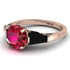 Glamorous Custom Ruby Ring - Harley No. 41 image 1