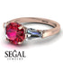 Glamorous Custom Ruby Ring - Harley No. 11 image 10