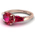Glamorous Custom Ruby Ring - Harley No. 56 image 1