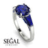 Glamorous Custom Sapphire Ring - Harley No. 75 image 2