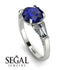 Glamorous Custom Sapphire Ring - Harley No. 15 image 2