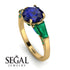 Glamorous Custom Sapphire Ring - Harley No. 28 image 2