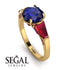 Glamorous Custom Sapphire Ring - Harley No. 58 image 2
