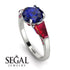 Glamorous Custom Sapphire Ring - Harley No. 60 image 2