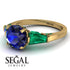Glamorous Custom Sapphire Ring - Harley No. 28 image 10