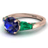 Glamorous Custom Sapphire Ring - Harley No. 29 image 1