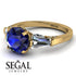 Glamorous Custom Sapphire Ring - Harley No. 13 image 10