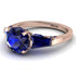 Glamorous Custom Sapphire Ring - Harley No. 74 image 1